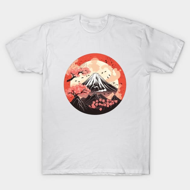 Mounti fuji simple T-Shirt by TeePulseMania